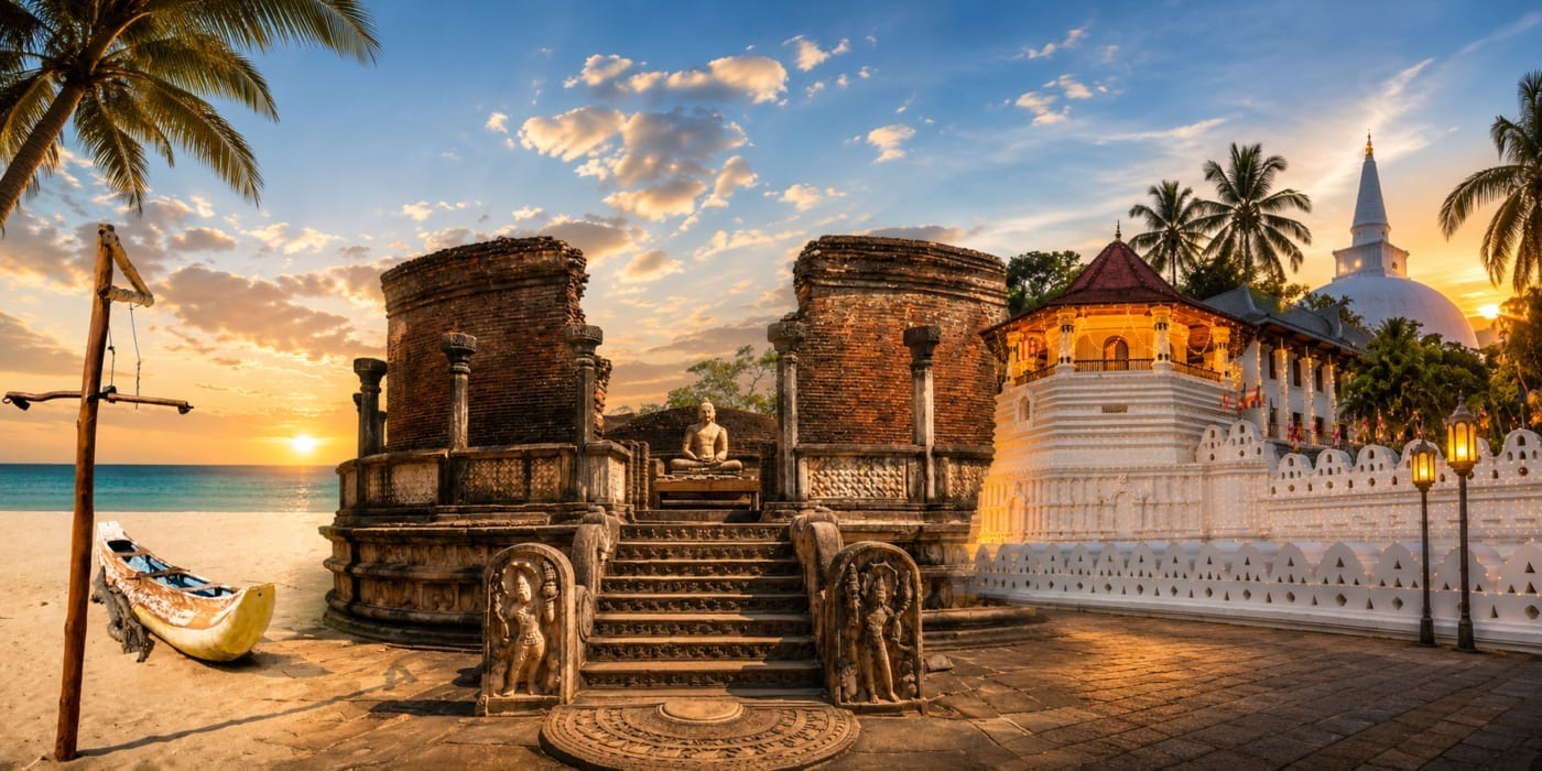 Classic Sri Lanka tour highlights â€” Sigiriya rock fortress