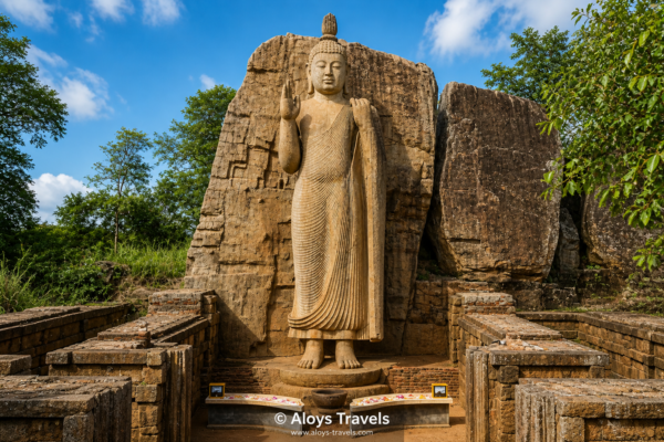 Aukana Statue, Sri Lanka
