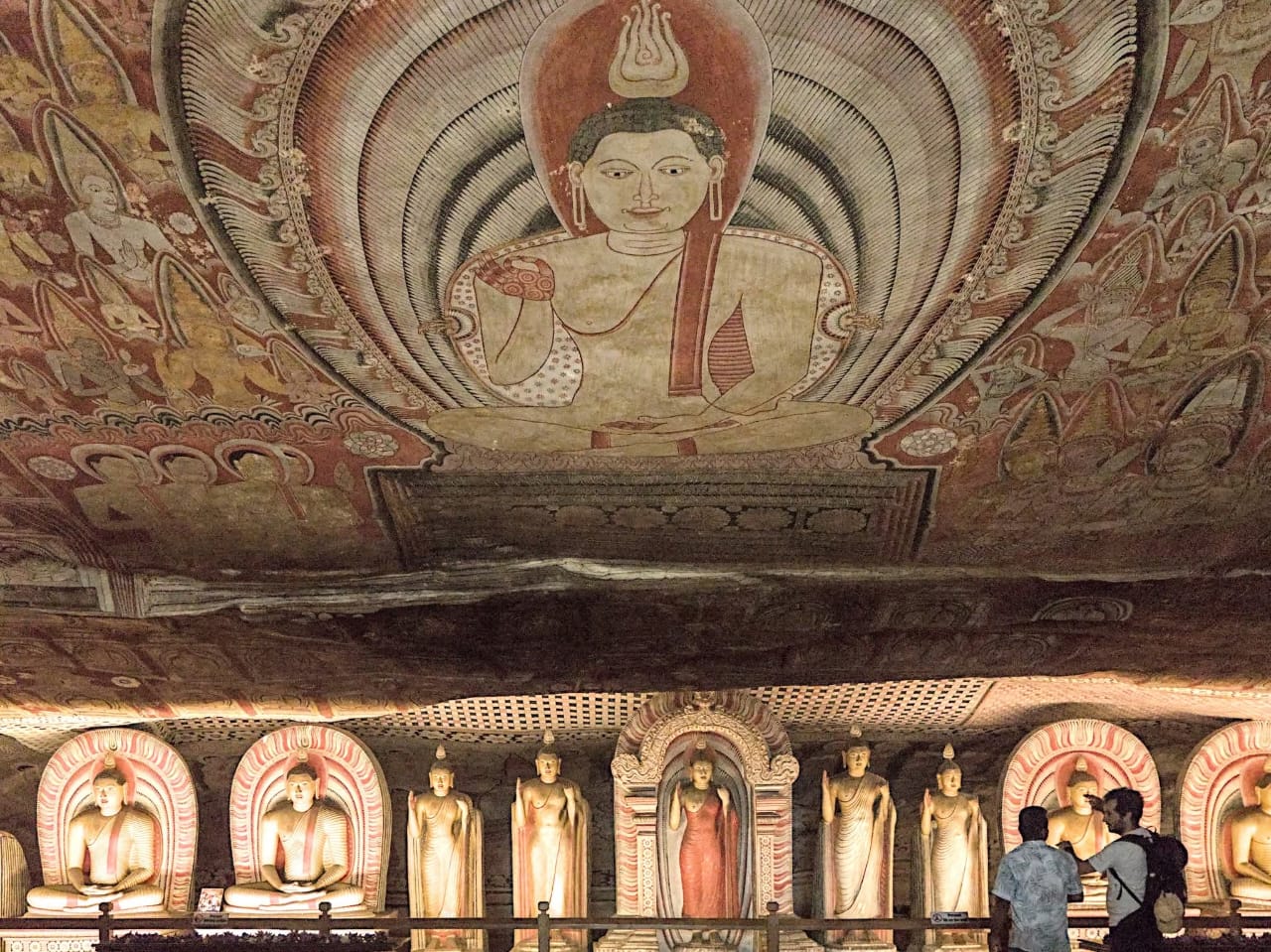 Dambulla Cave Temple Frescoes — Dambulla, Sri Lanka