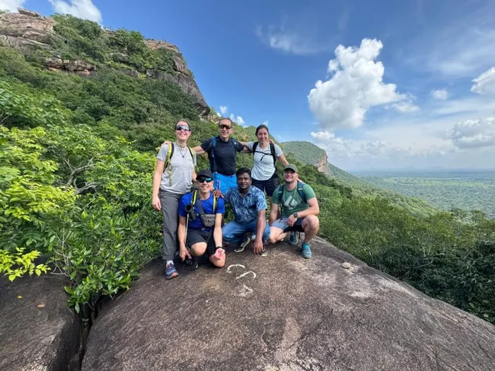 Giovanna's group travelling with Aloy's Travel Services in Sri Lanka