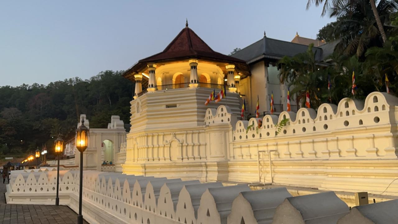 Temple of the Sacred Tooth — Kandy, Sri Lanka