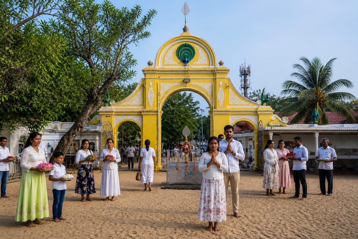 Katharagama Temple, Sri Lanka