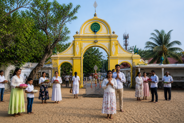 Katharagama Temple, Sri Lanka