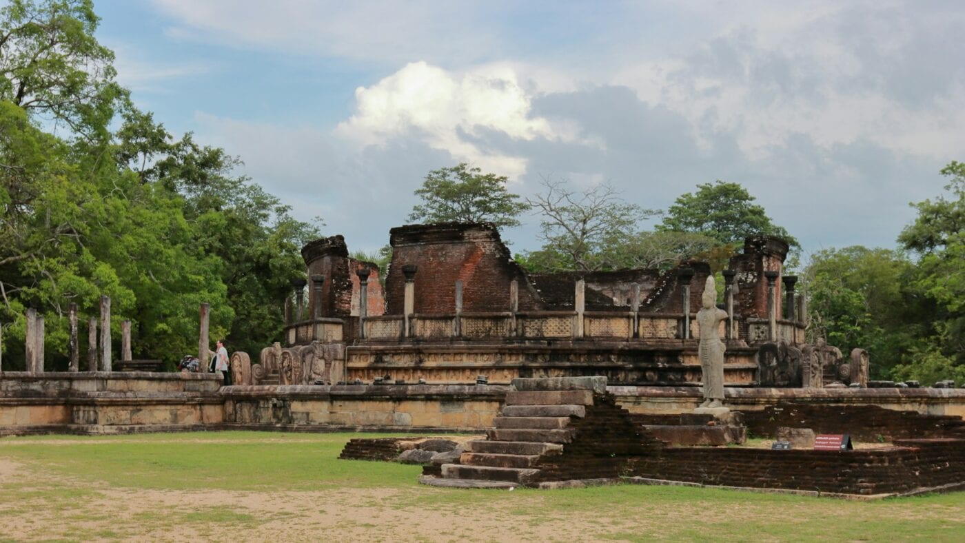 Ruins of Polonnaruwa ancient city, Sri Lanka