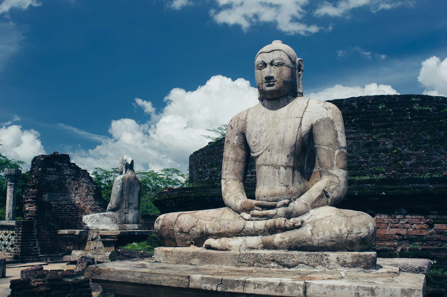 Seated Buddha, Polonnaruwa — Polonnaruwa, Sri Lanka