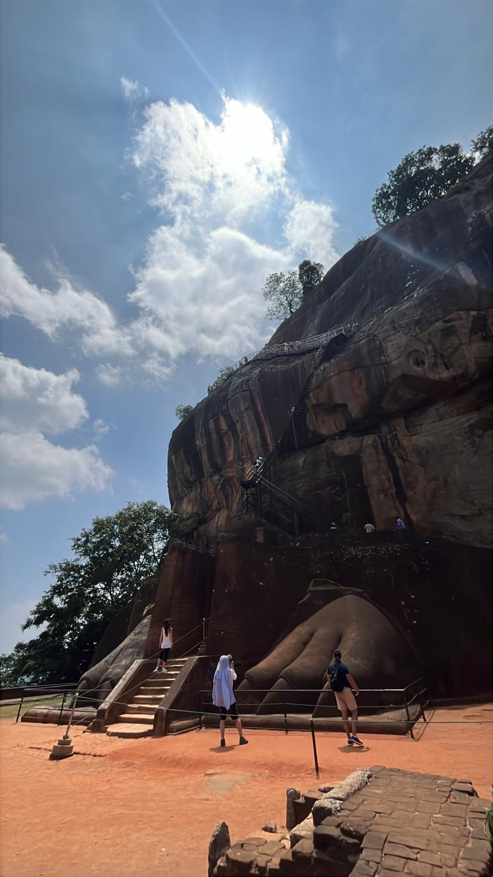 Lion's Paw Gate — Sigiriya, Sri Lanka