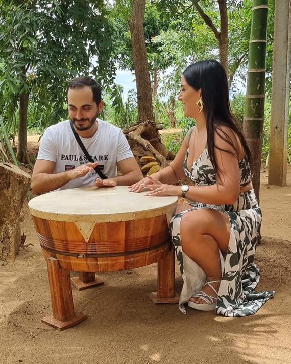 Traditional Drumming — Village Safari, Sri Lanka