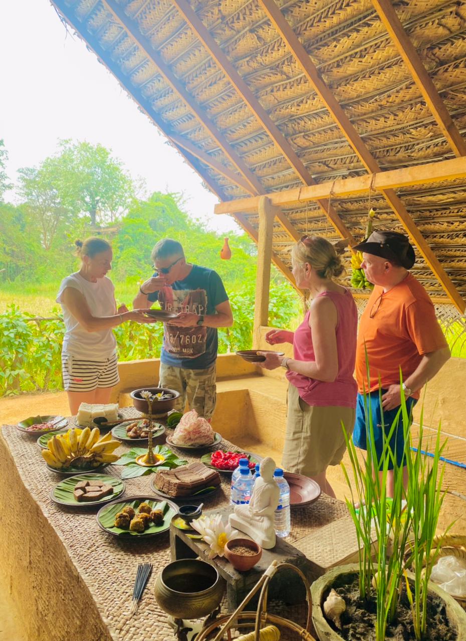 Village Home-Cooked Meal — Village Safari, Sri Lanka